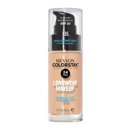 REVLON ColorStay Longwear Makeup Foundation 135 Vanilla front view