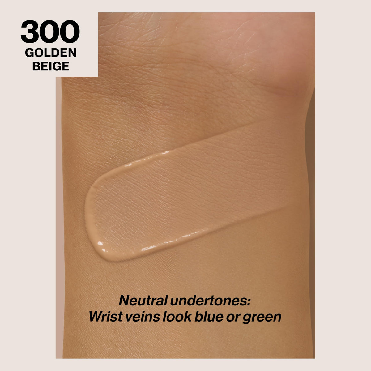REVLON Colorstay Longwear Makeup Foundation 300 Golden Beige back view