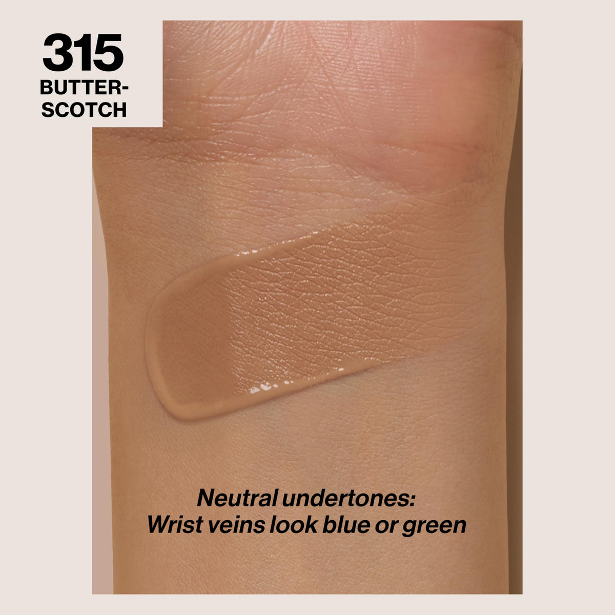 REVLON Colorstay Longwear Makeup Foundation 315 Butterscotch back view