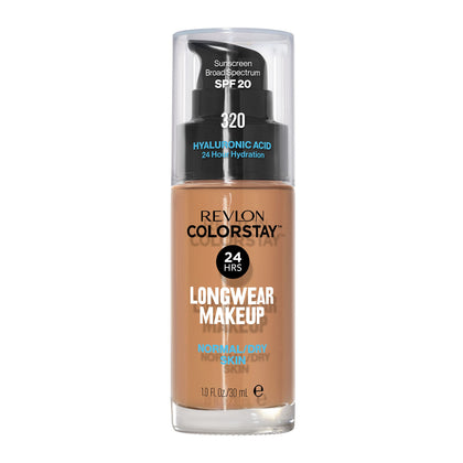 REVLON ColorStay Longwear Makeup Foundation 320 True Beige front view