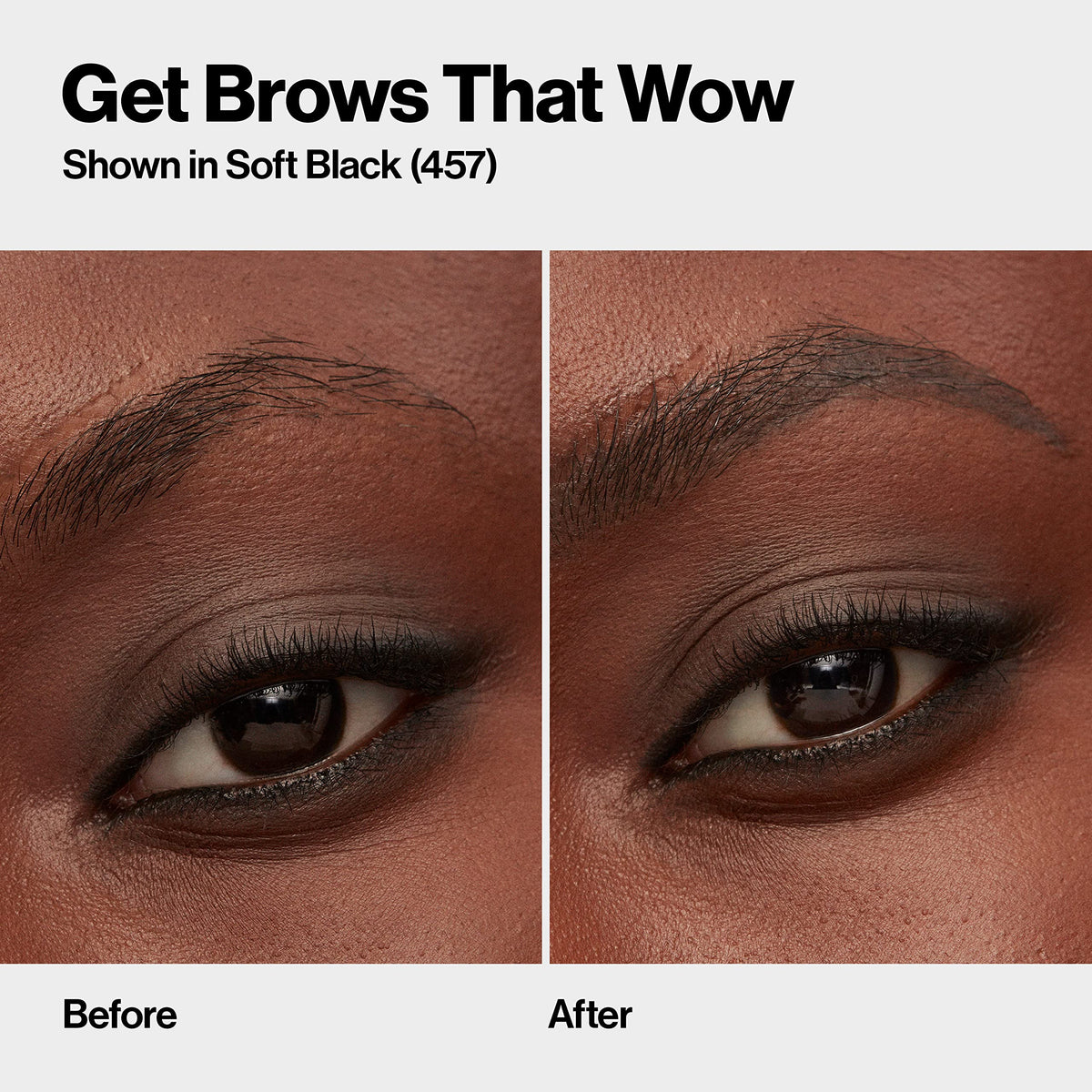 REVLON ColorStay Micro Brow Pencil 457 Soft Black on vanity