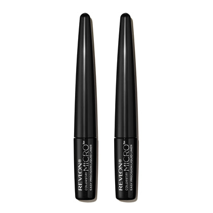 REVLON ColorStay Micro Liquid Liner 2 Pack front view, Blackout