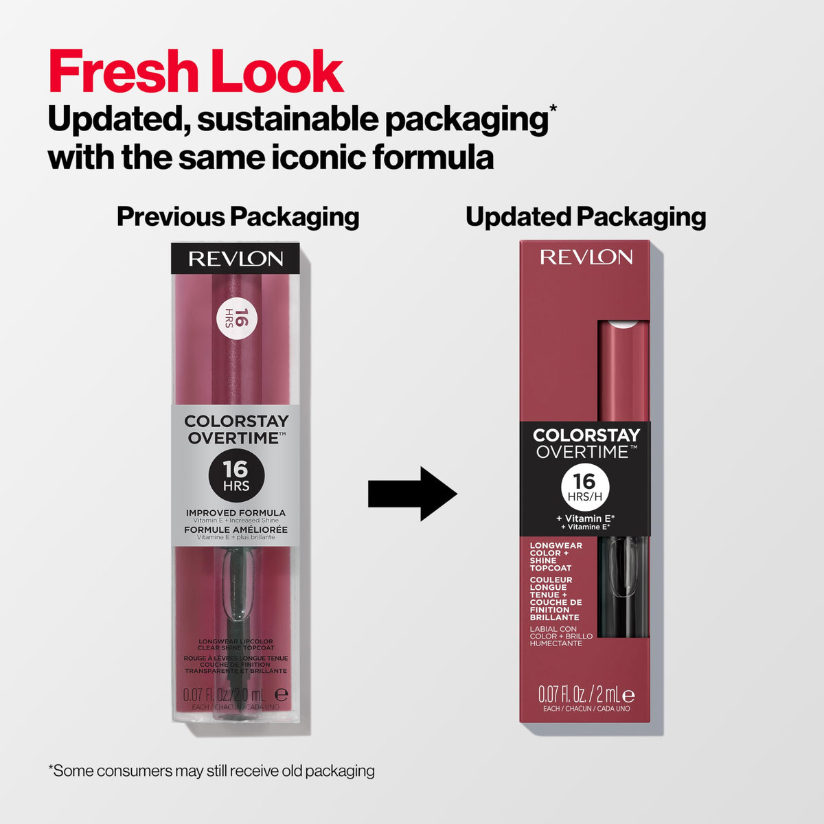 REVLON ColorStay Overtime Lipcolor applied on model's lips