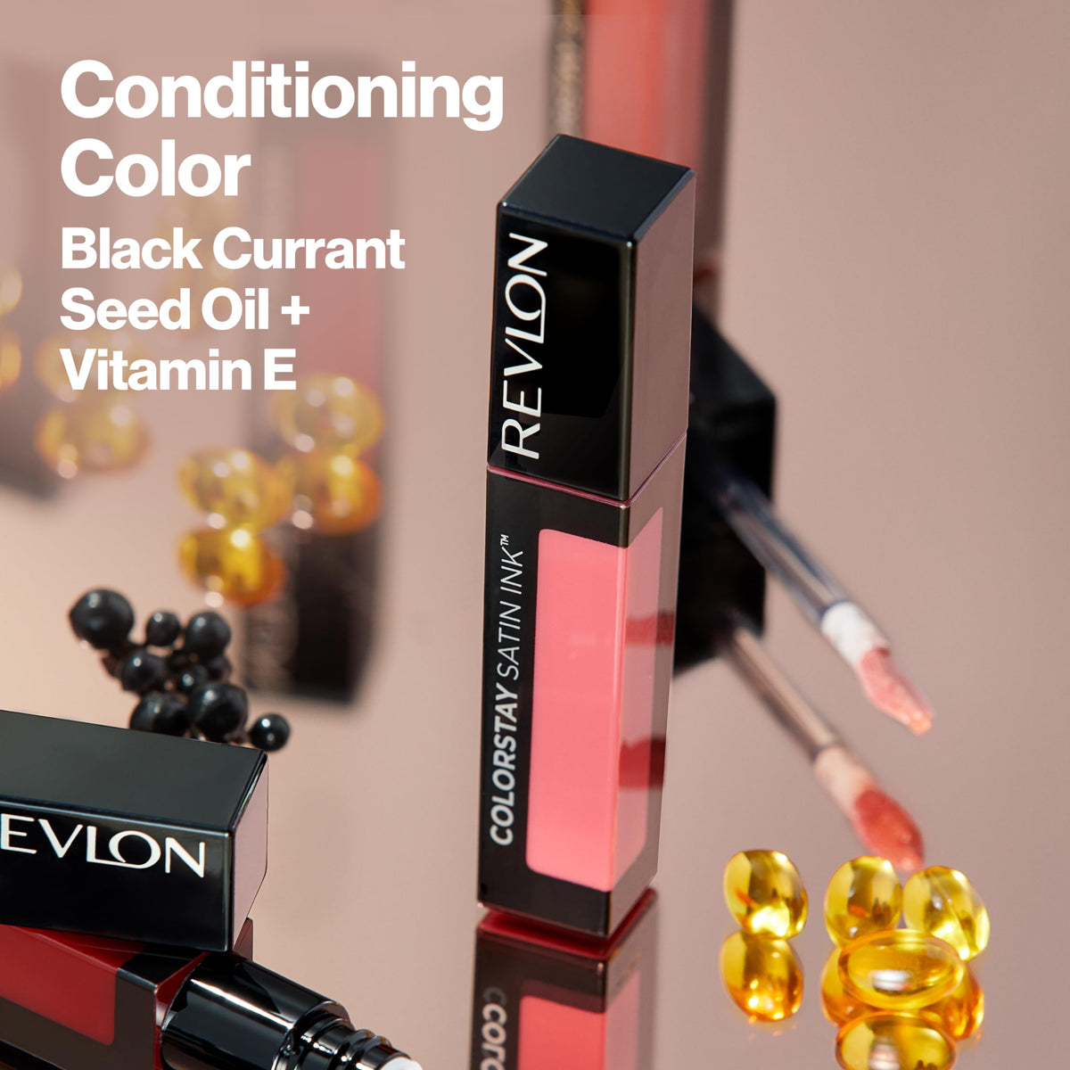 REVLON ColorStay Satin Ink Lipstick 006 lifestyle shot