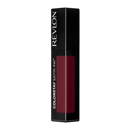 REVLON ColorStay Satin Ink Lipstick 021 Partner in Wine front view
