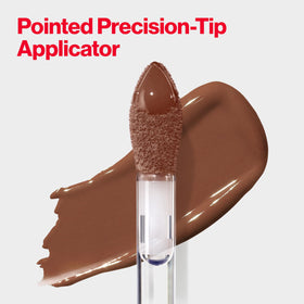 REVLON ColorStay Satin Ink Liquid Lipstick 003 In So Deep applicator close-up