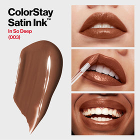 REVLON ColorStay Satin Ink Liquid Lipstick 003 In So Deep packaging