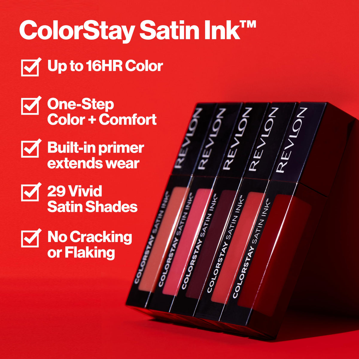 REVLON ColorStay Satin Ink Liquid Lipstick 003 In So Deep swatch