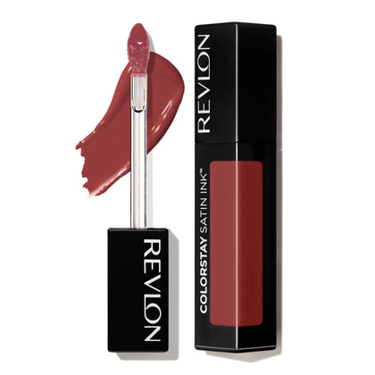 REVLON ColorStay Satin Ink Liquid Lipstick 032 Lady Topaz front view