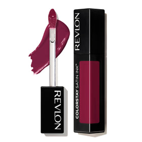 REVLON ColorStay Satin Ink Liquid Lipstick Regal Ruby front view