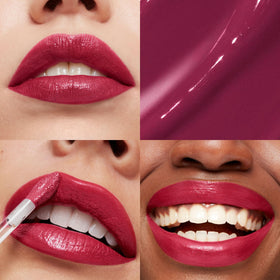 REVLON ColorStay Satin Ink Liquid Lipstick Regal Ruby swatch on skin