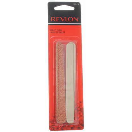 REVLON Compact Emery Board Pack of 5 with 10 boards front view