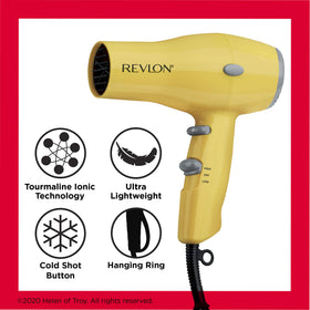 Revlon Compact Hair Dryer demonstrating styling capability