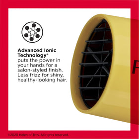 Revlon Compact Hair Dryer side view showing controls