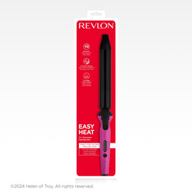 REVLON Easy Heat Precision Curling Iron dual voltage feature