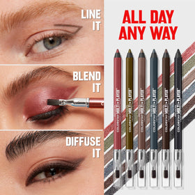 REVLON eye pencil in use for a bold eye look