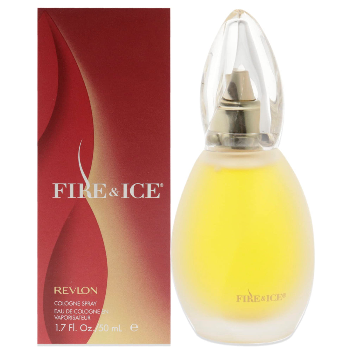 REVLON Fire & Ice Eau de Cologne Spray front view 1.7oz