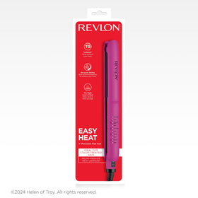 REVLON Flat Iron showcasing ceramic tourmaline plates
