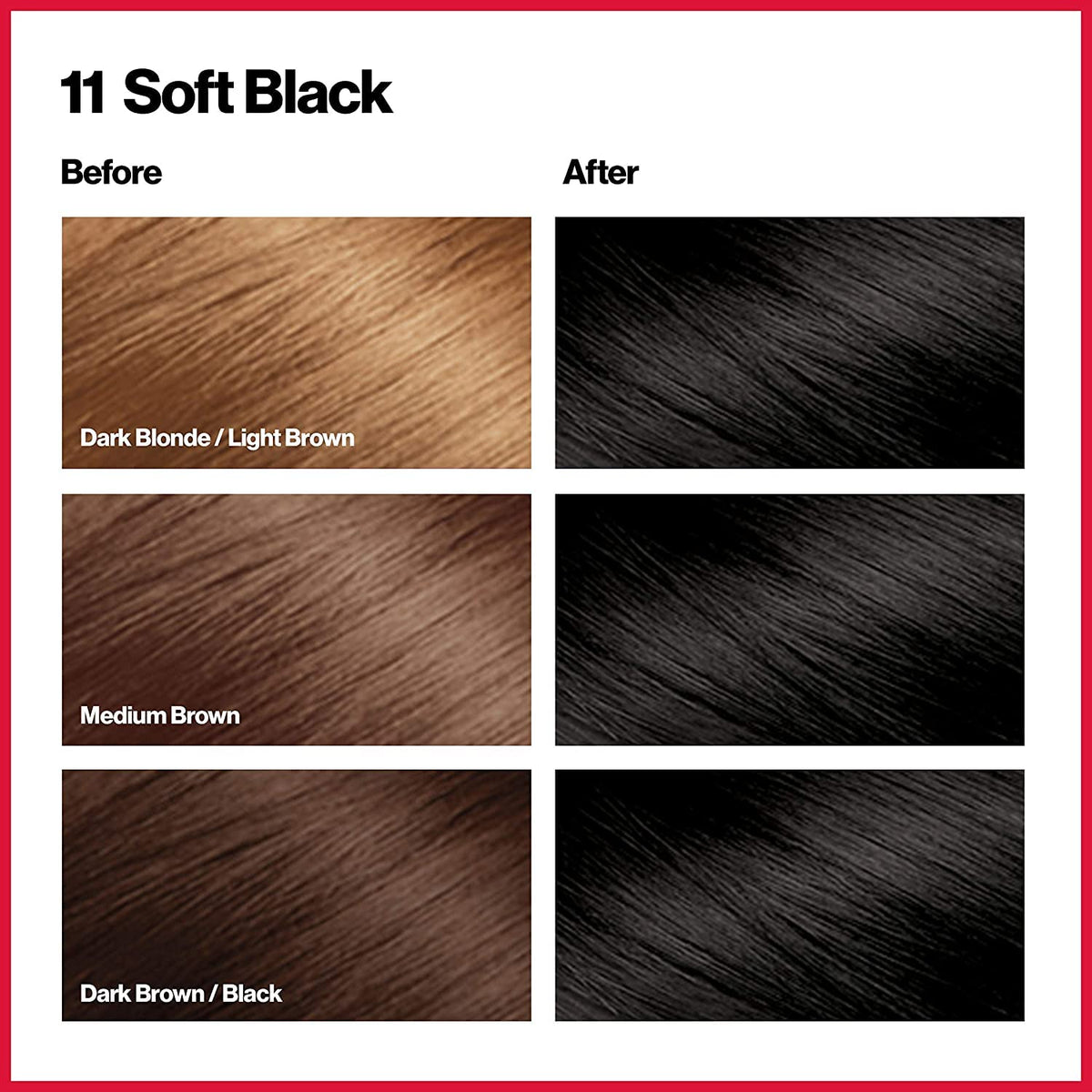REVLON hair dye application process