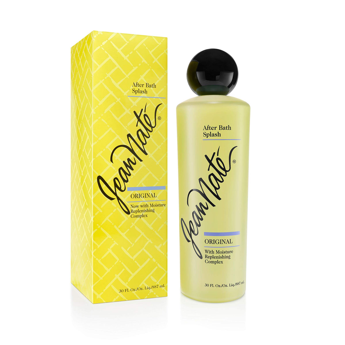 REVLON Jean Nate After Bath Splash 30 Fl Oz front view with citrus scent