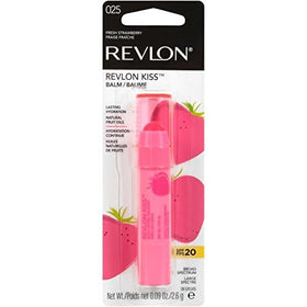 REVLON Kiss Balm Fresh Strawberry with other flavours displayed
