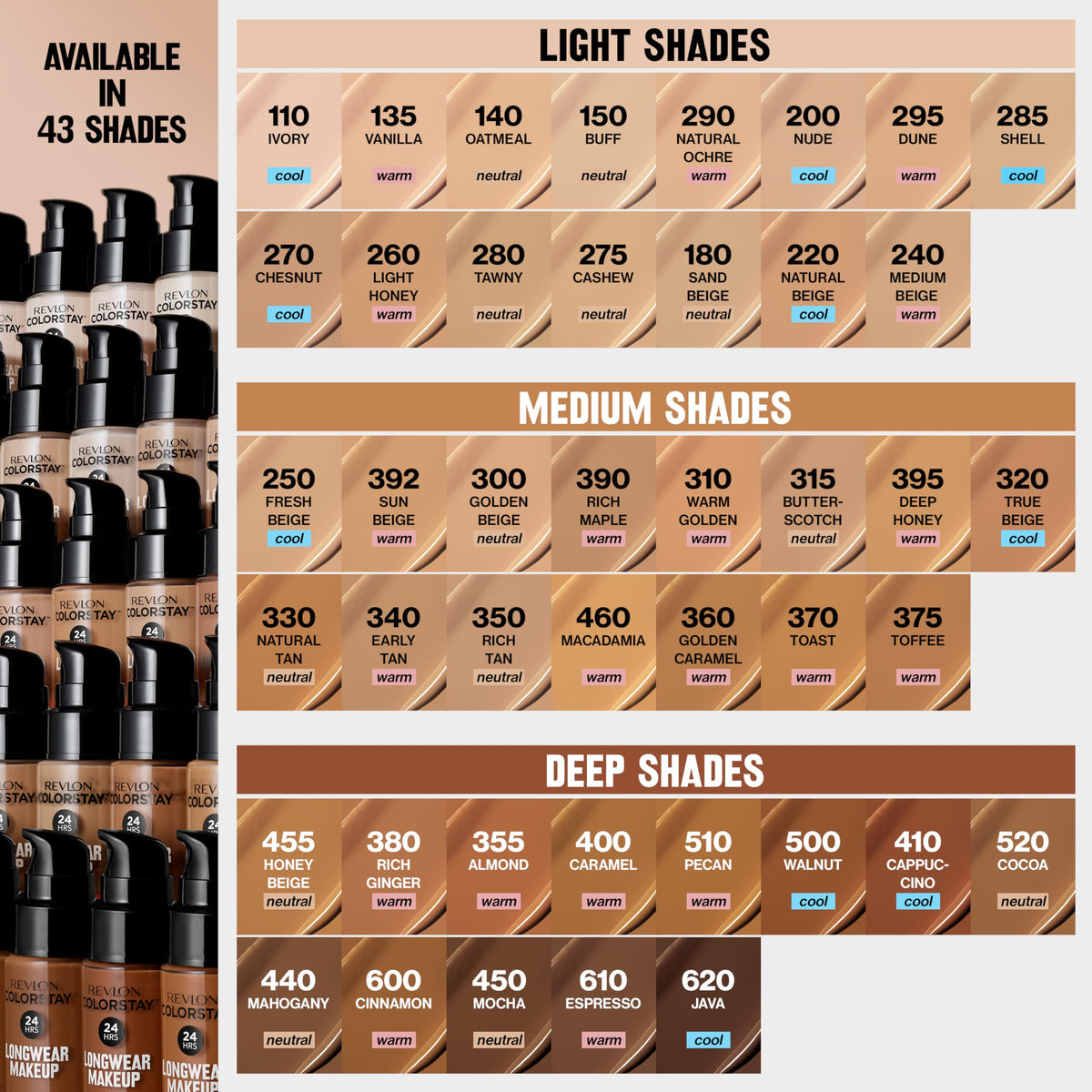 REVLON Liquid Foundation ColorStay 370 Toast lifestyle scene
