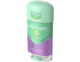 REVLON Mitchum Gel Anti-Perspirant Deodorant showing clear gel formula