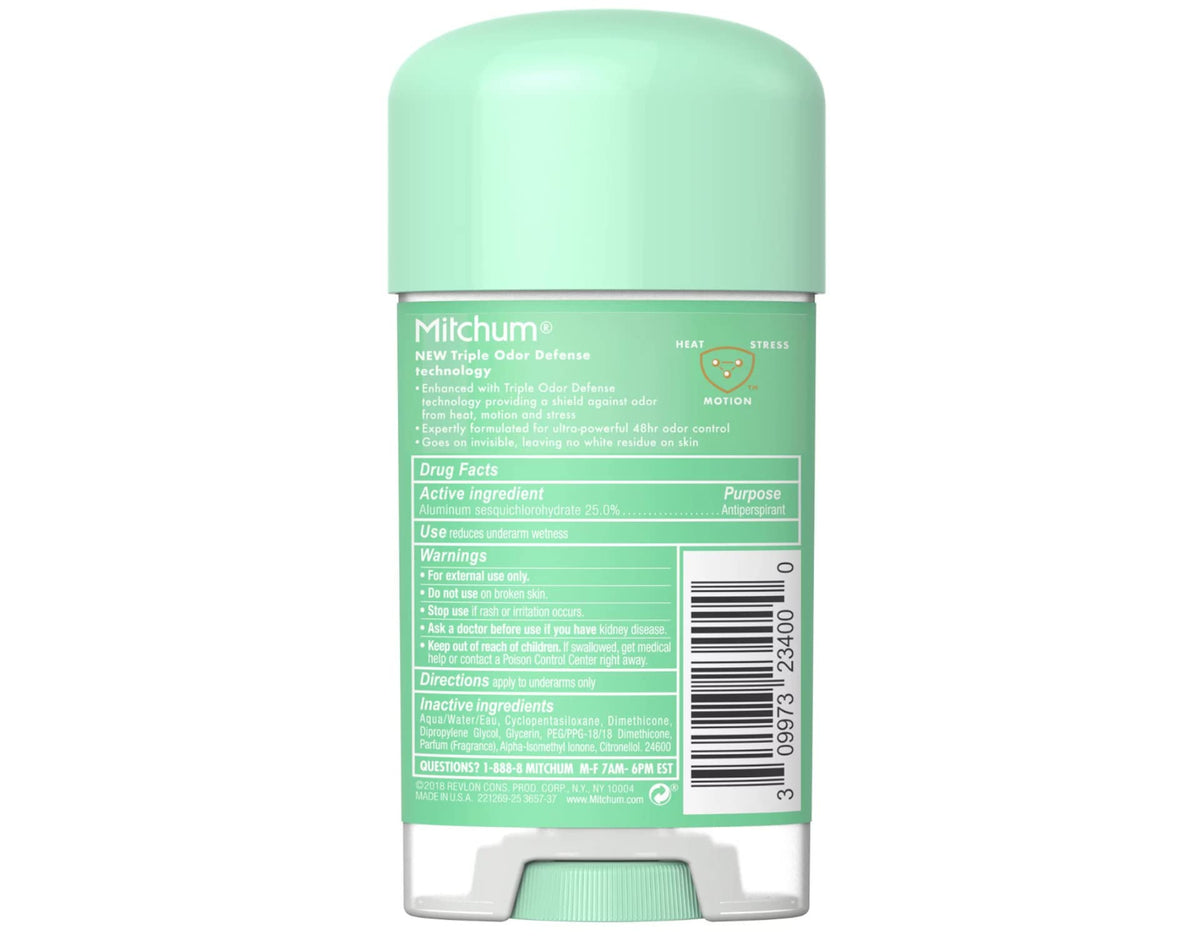 REVLON Mitchum Gel Anti-Perspirant Deodorant with Powder Fresh scent