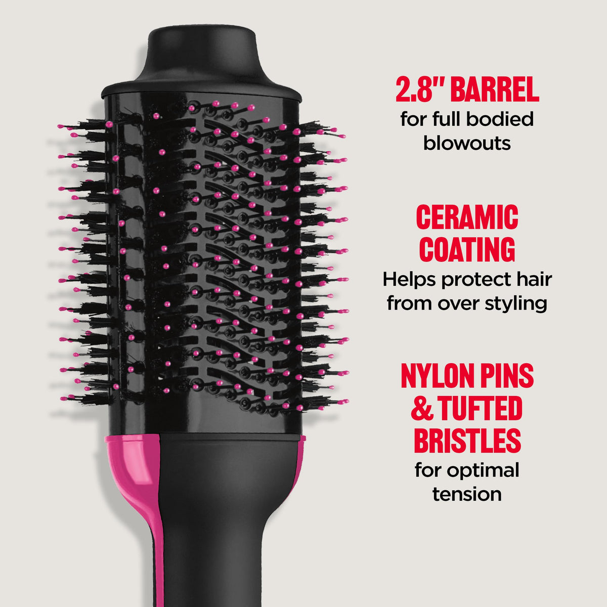 REVLON One-Step Volumizer Hair Dryer and Styler packaging