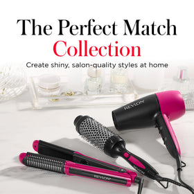 REVLON Perfect Match Flat Iron showing swivel cord