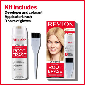 REVLON Permanent Hair Colour Black application process