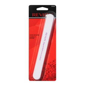 REVLON Shape 'N' Buff Nail Buffer Block displaying smooth finish