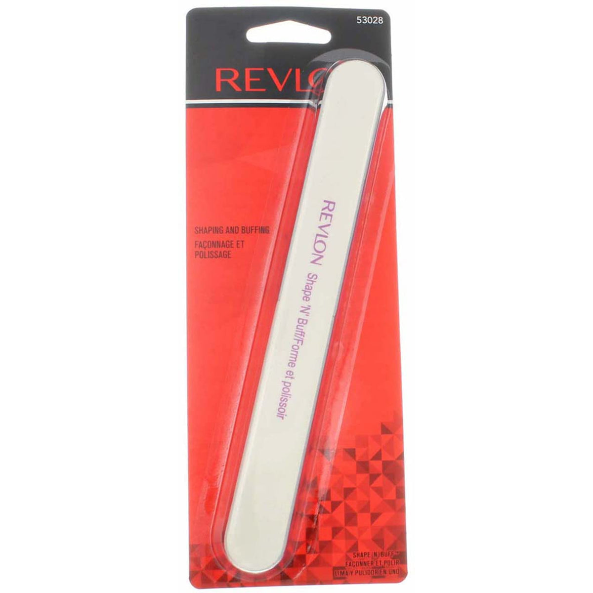 REVLON Shape 'N Buff Nail Buffer front view