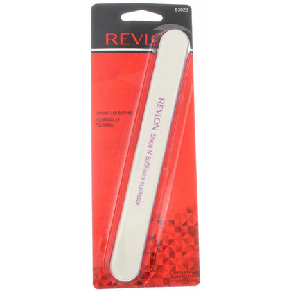REVLON Shape 'N Buff Nail Buffer front view