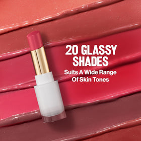 REVLON Super Lustrous Glass Shine Balm Cherry Luster texture