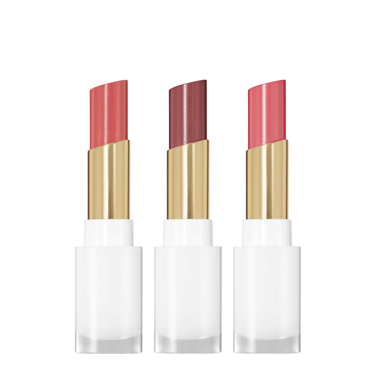 REVLON Super Lustrous Glass Shine Balm Gift Set with three shades