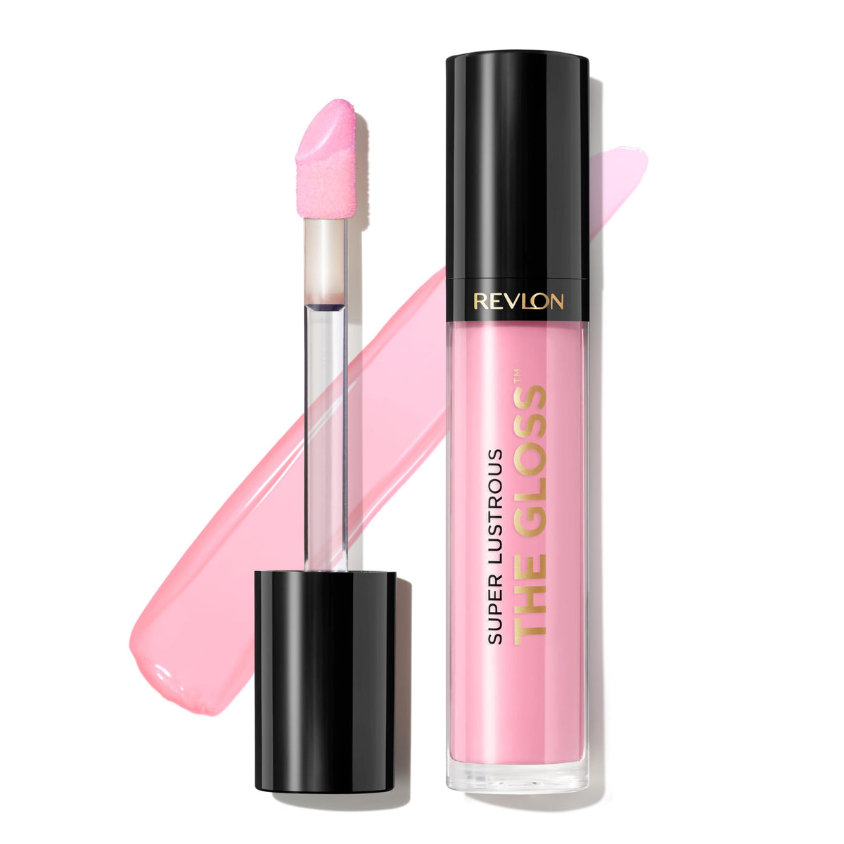 REVLON Super Lustrous Lip Gloss 207 Pink Sky front view