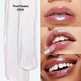 REVLON Super Lustrous Lip Gloss 304 Frost Queen applicator close-up