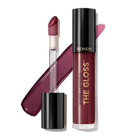 REVLON Super Lustrous Lip Gloss Black Cherry front view