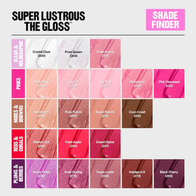 REVLON Super Lustrous Lip Gloss Black Cherry with applicator tip