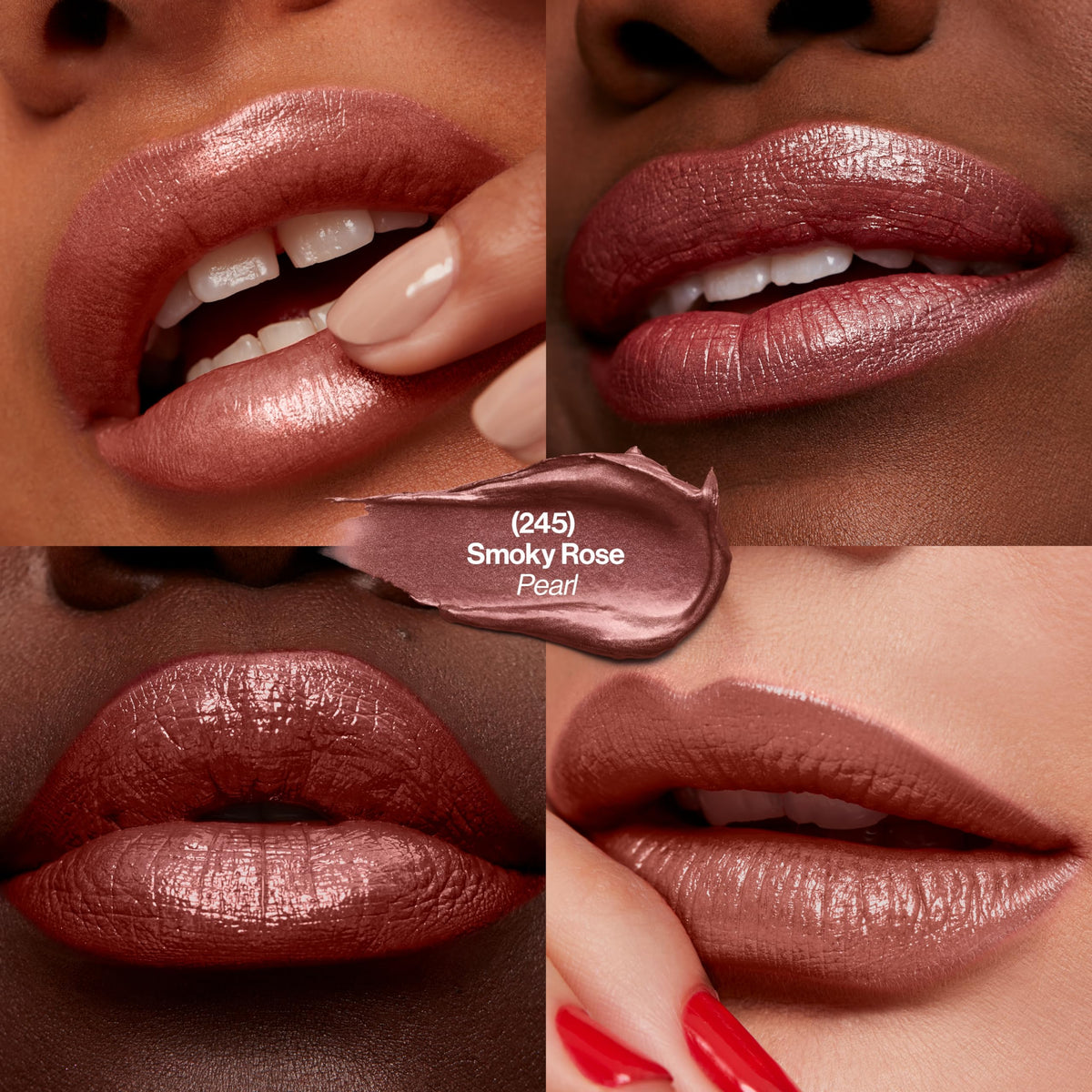 REVLON Super Lustrous Lipstick 245 Smoky Rose packaging