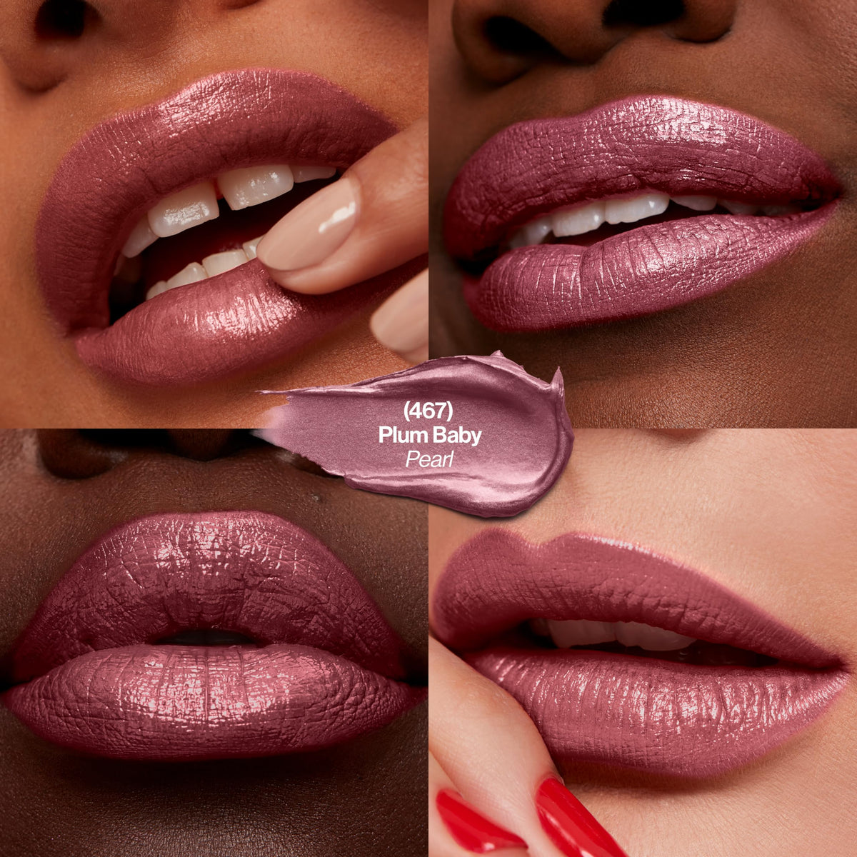 REVLON Super Lustrous Lipstick 467 Plum Baby side view