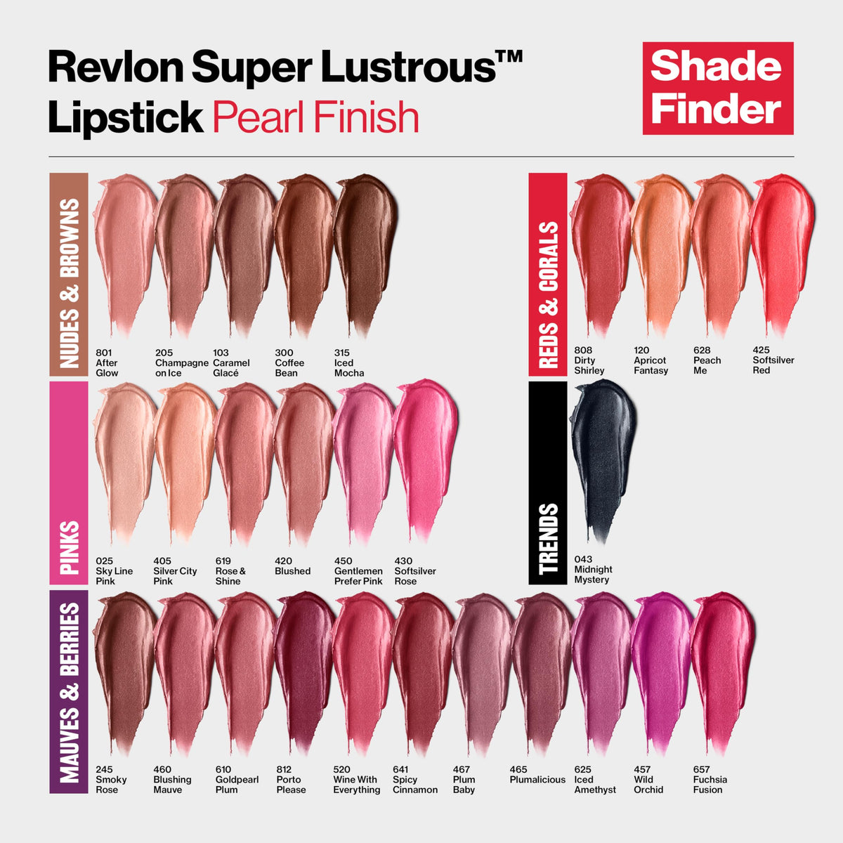 REVLON Super Lustrous Lipstick 641 Spicy Cinnamon in makeup setting