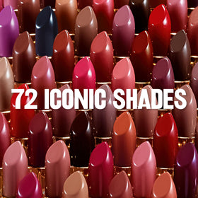 REVLON Super Lustrous Lipstick 755 Bare It All on makeup table