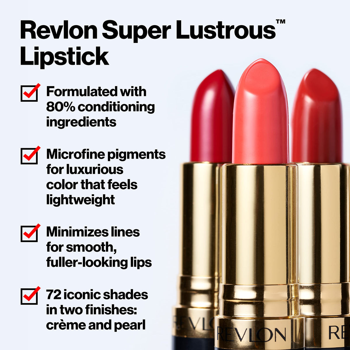 REVLON Super Lustrous Lipstick 761 Extra Spicy packaging