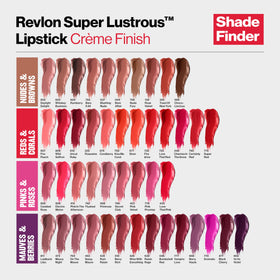 REVLON Super Lustrous Lipstick 811 Laidback Lilac in makeup setup