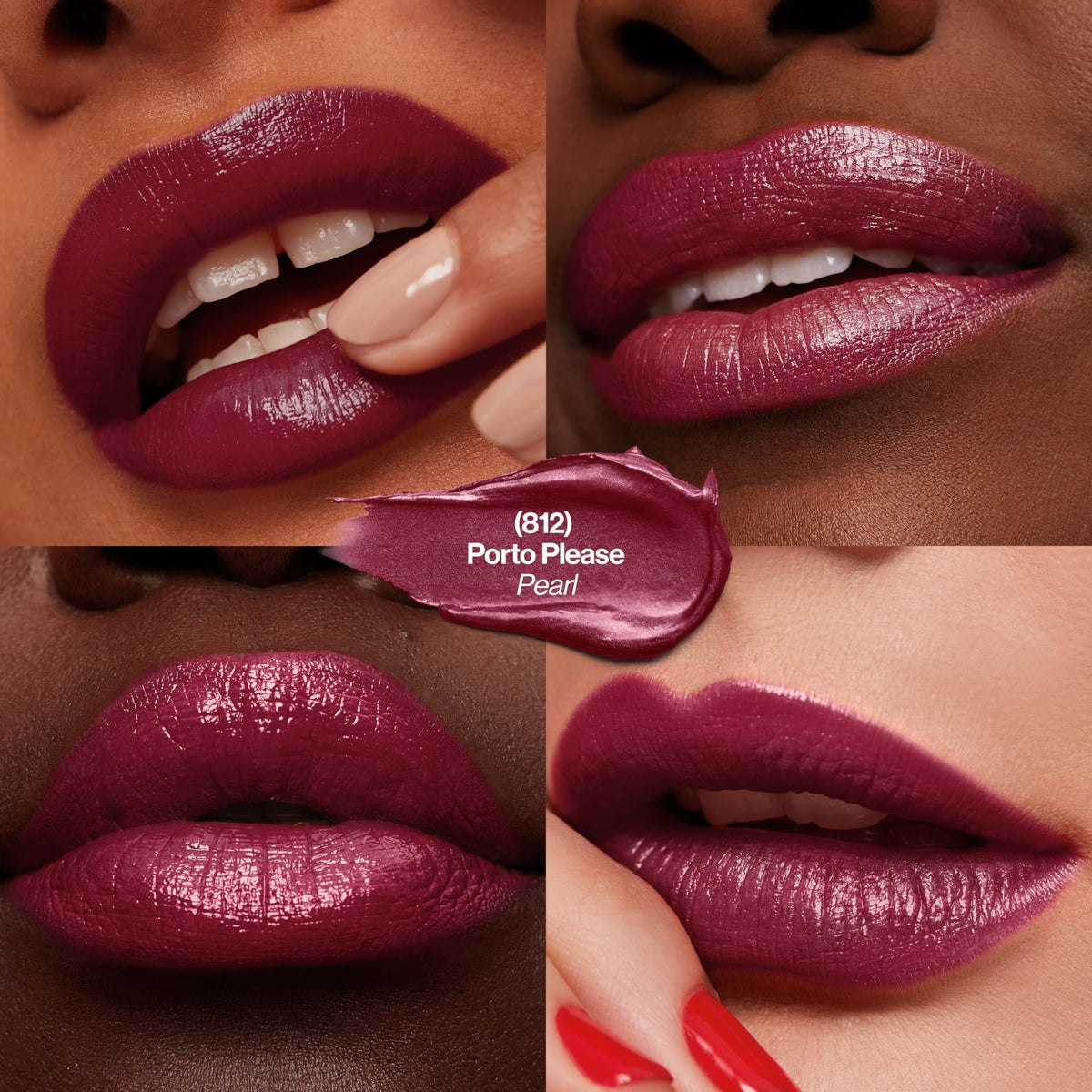 REVLON Super Lustrous Lipstick 812 Porto Please packaging