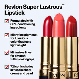 REVLON Super Lustrous Lipstick Fearless packaging