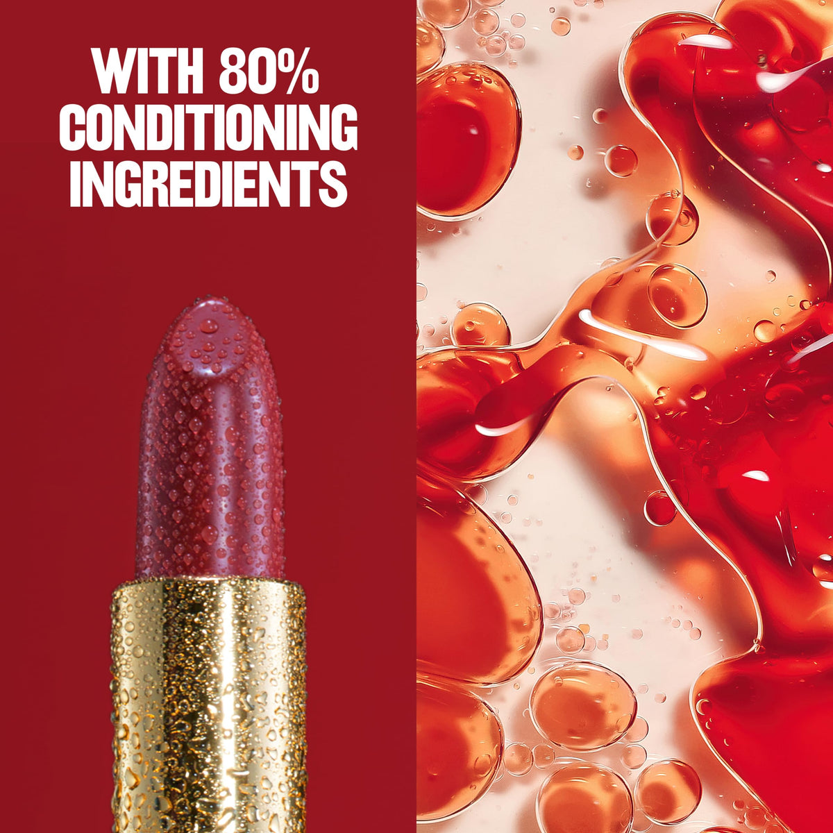 REVLON Super Lustrous Lipstick Fire Peach 807 with applicator