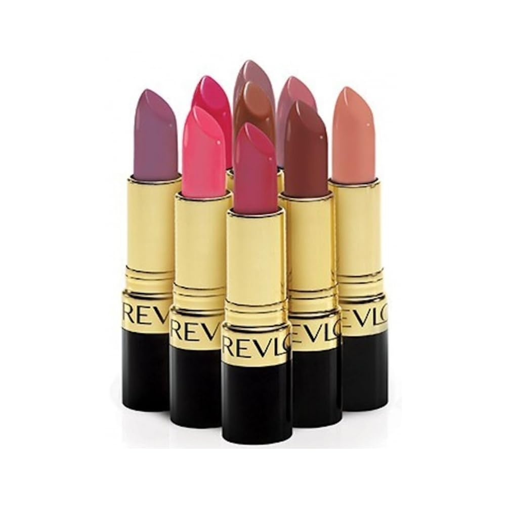REVLON Super Lustrous Lipstick Goldpearl Plum packaging detail